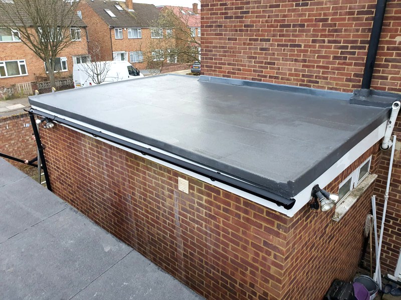 Flat Roof GRP and Felt Replacement London