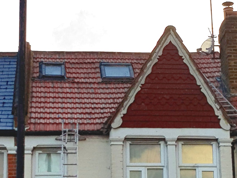 Apex Red Tile Roof Installation, Hanwell